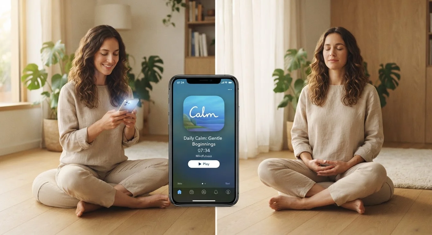 App-Guided Meditation vs. Unguided Sitting: What Works for Different Minds