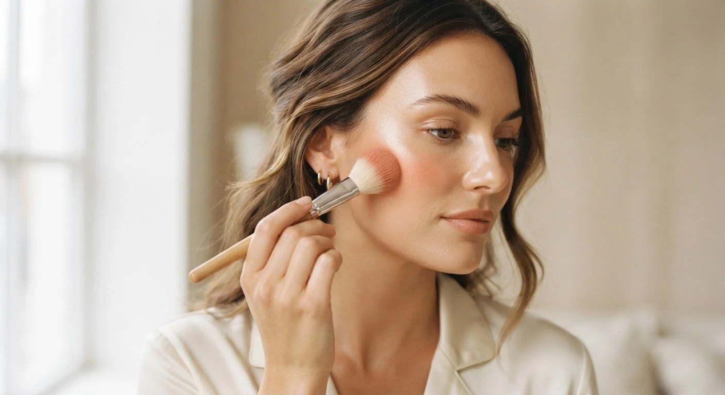 Applying Blush for Your Face Shape