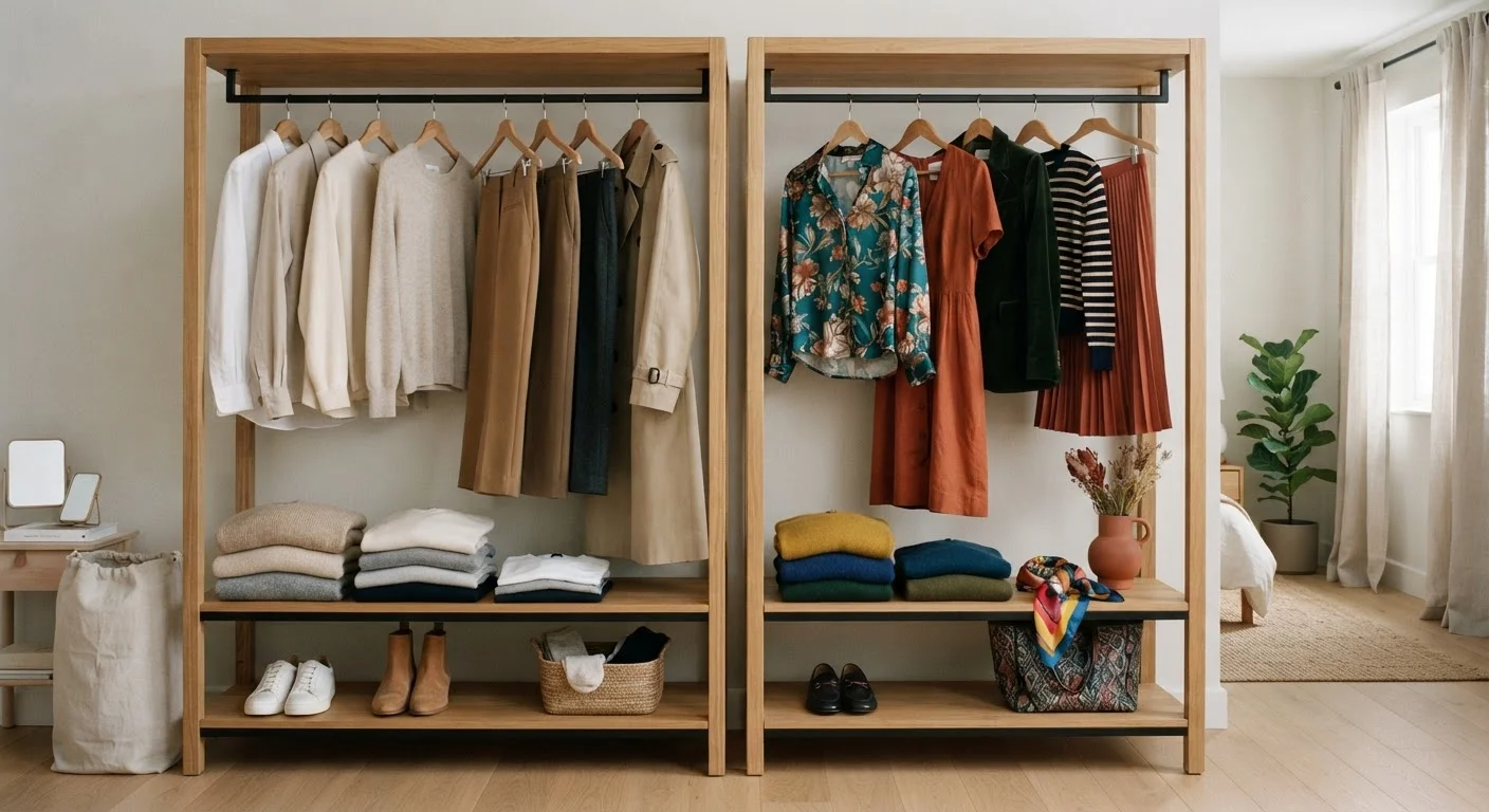 Capsule Wardrobe vs. Curated Closet: Two Approaches to Effortless Dressing