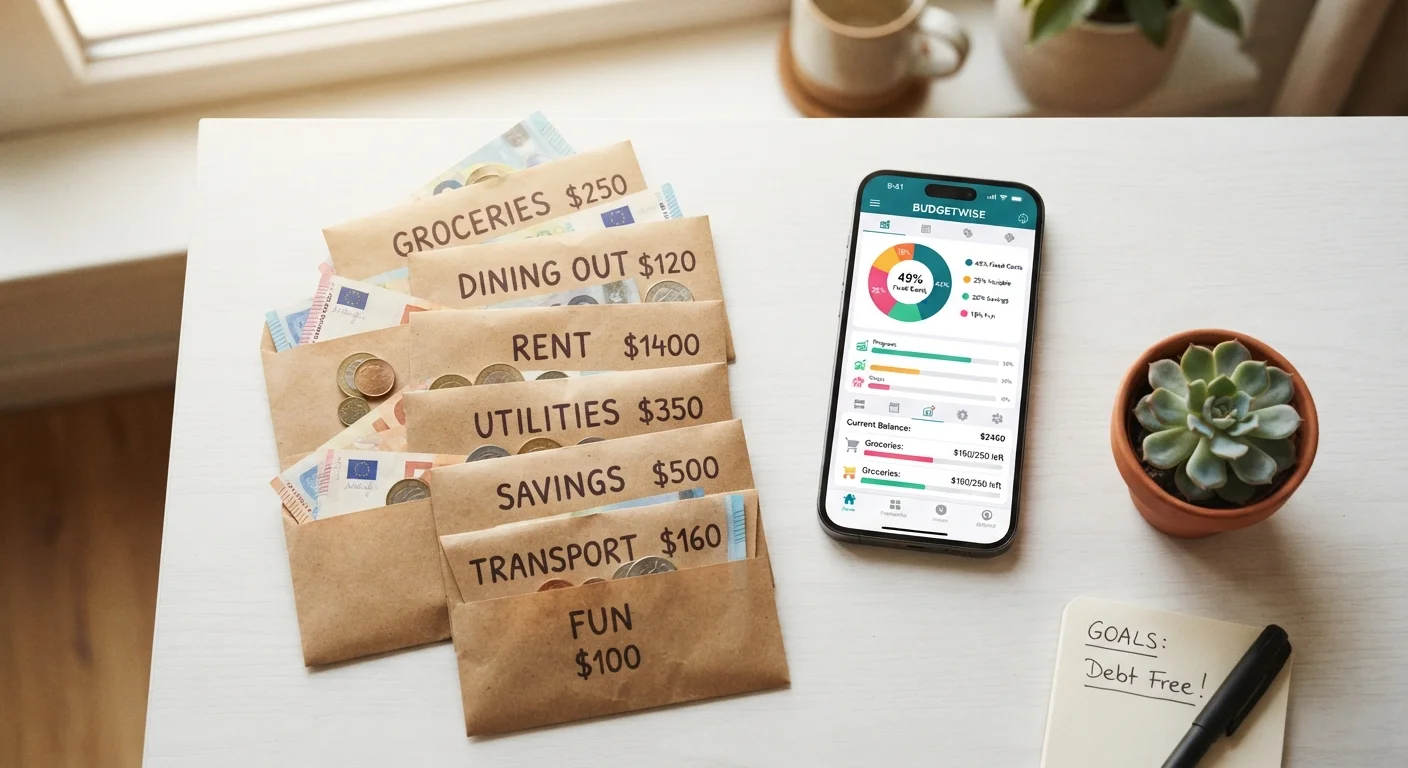 Envelope Budgeting vs. Digital Tracking: How the Two Methods Compare