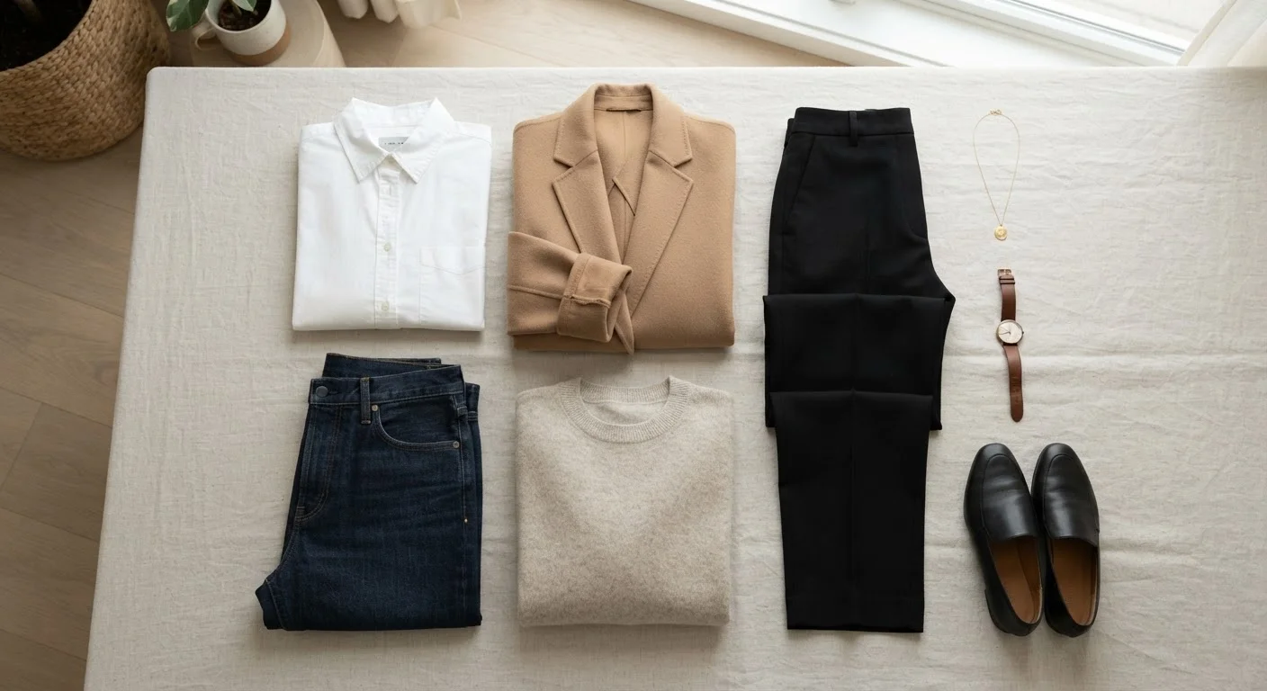 Styling the Same Five Pieces Across a Full Work Week