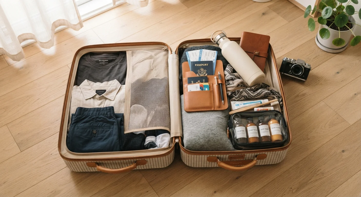 The Packing List That Actually Travels With You, Not Against You