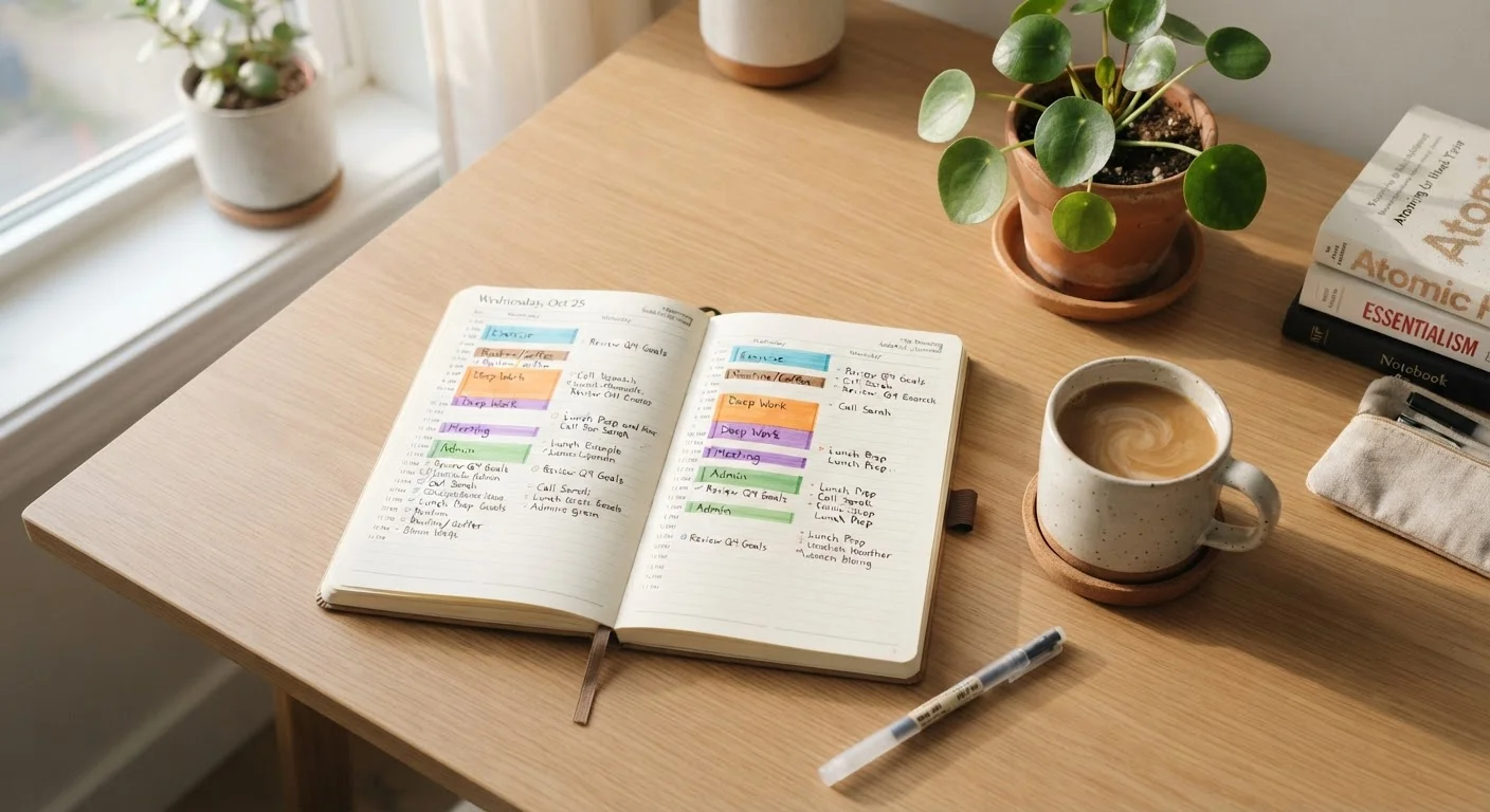 The Trade-Offs of a Highly Structured Daily Routine